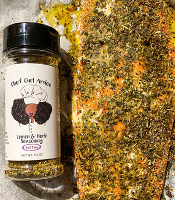 Lemon, Butter, and Herb Salmon